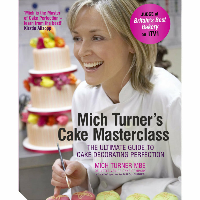 Mich Turner's Cake Masterclass: The Ultimate Guide to Cake Decorating Perfection - The Book Bundle