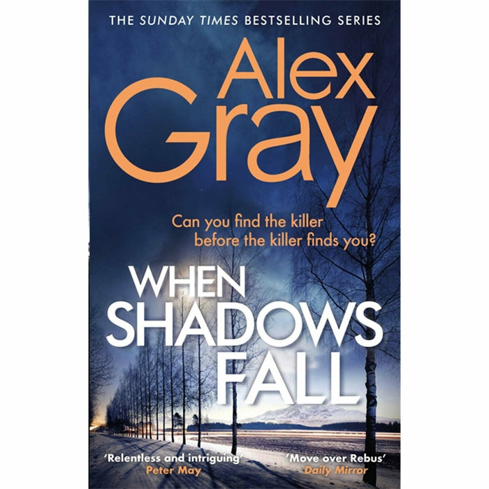 Alex Gray DSI Lorimer Series 8 Books Collection Set Pack  ( When Shadows Fall) - The Book Bundle