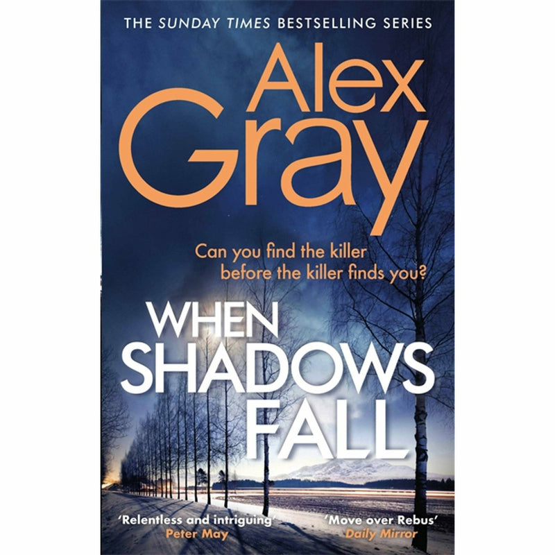 Alex Gray DSI Lorimer Series 3 Books Collection Set Pack  ( When Shadows Fall) - The Book Bundle