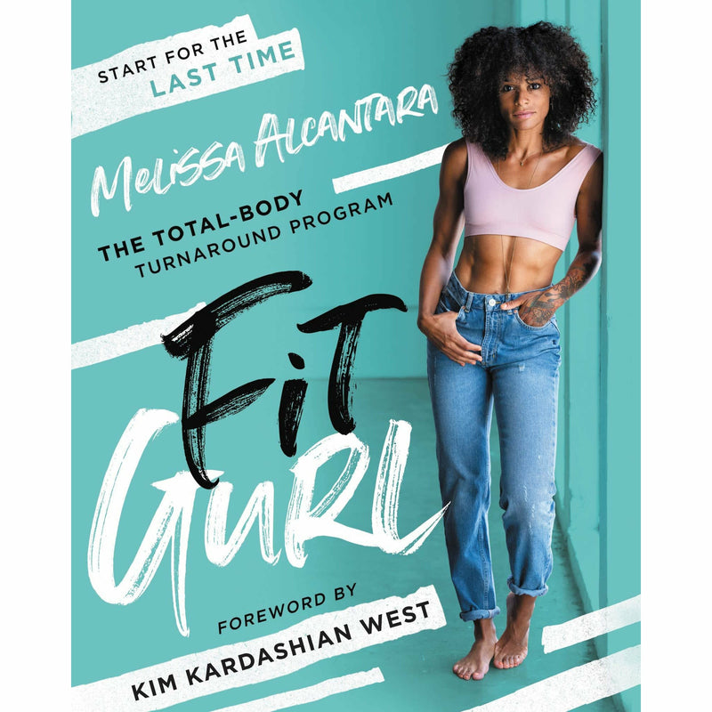 Hardcover of "Fit Gurl: The Total-Body Turnaround Program" by Melissa Alcantara, featuring a fitness book cover with vibrant design.