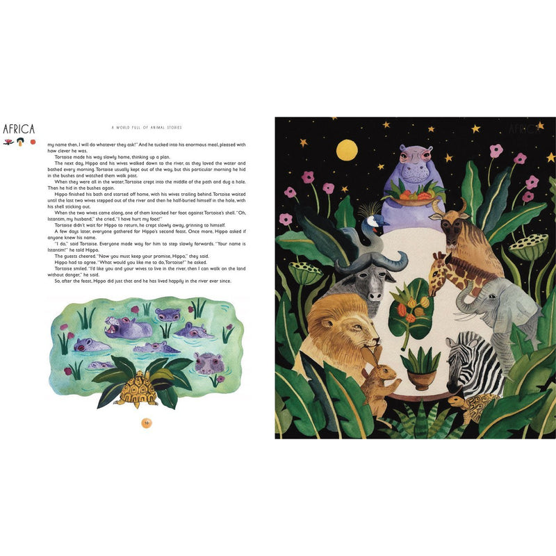 A World Full of Animal Stories: 50 favourite animal folk tales, myths and legends - The Book Bundle
