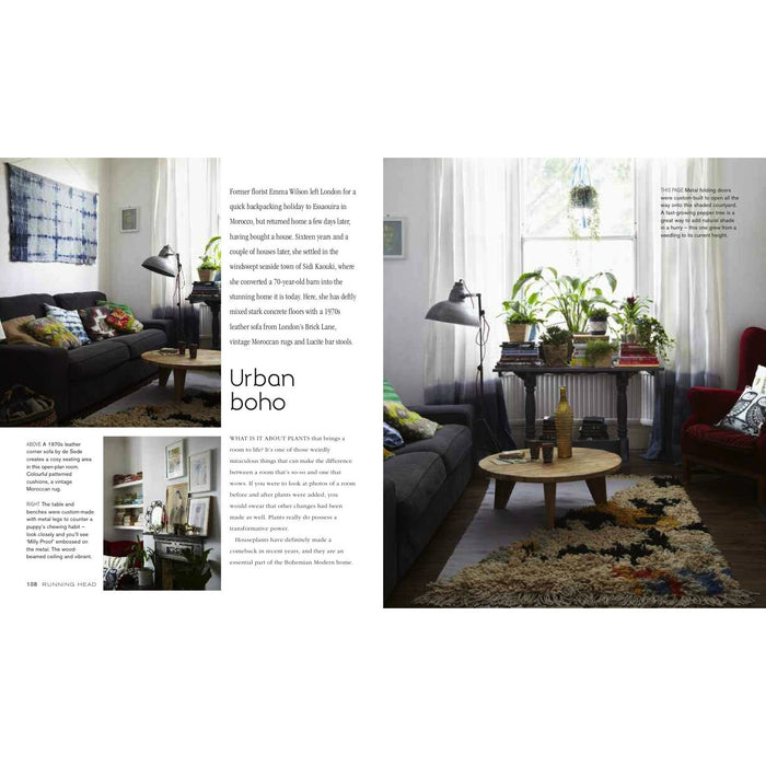 Bohemian Modern - Imaginative and affordable ideas for a creative and beautiful home - The Book Bundle