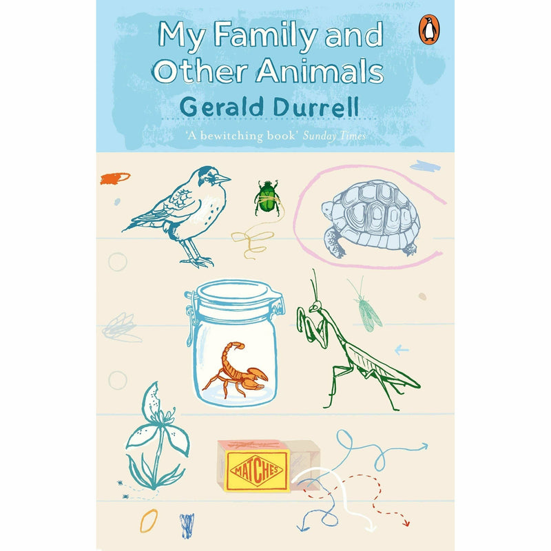 Gerald Durrell Corfu Trilogy 3 Books Collection Set (My Family and Other Animals, Birds Beasts and Relatives, The Garden of the Gods) - The Book Bundle