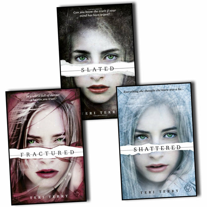 Teri Terry Slated Trilogy 3 Books Box Collection Set (Slated, Fractured, Shattered) - The Book Bundle