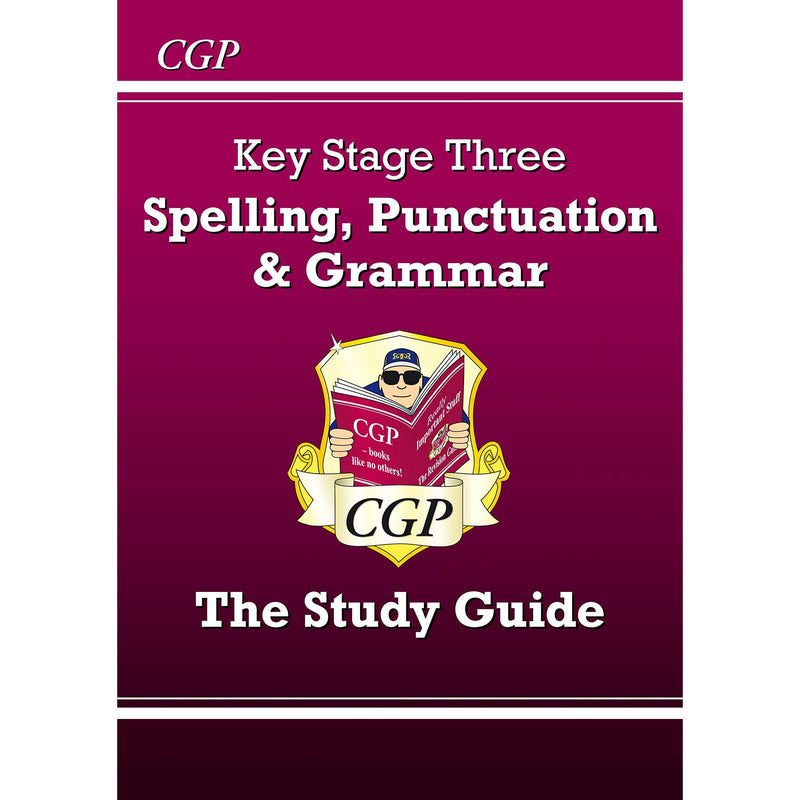 CGP KS3 Study Guides 4 Books Collection Set (English, Maths, Science) - The Book Bundle