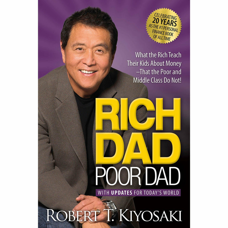 Rich Dad Poor Dad, Shoe Dog, 10% Happier, You Are a Badass, Life Leverage, Eat That Frog 6 Books Collection Set - The Book Bundle