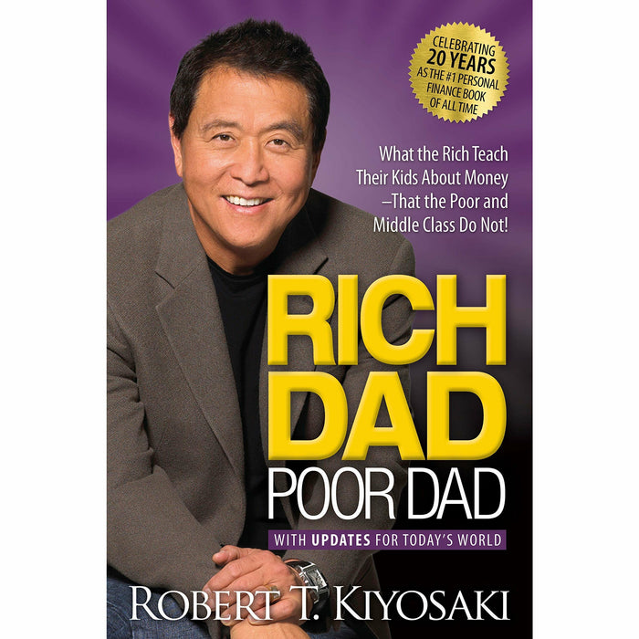 Rich Dad Poor Dad, Shoe Dog, 10% Happier, You Are a Badass, Life Leverage, Eat That Frog 6 Books Collection Set - The Book Bundle