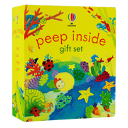 Usborne Peep Inside Collection 10 Books Set (Tree, The Sea, the Jungle, Space, Zoo, Animal Homes, Night Time, Dinosaurs, Garden & Farm) - The Book Bundle
