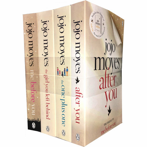 Me Before You Collection 4 Books Set by Jojo Moyes (Me Before You, After You, The One Plus One, The Girl you Left behind) - The Book Bundle