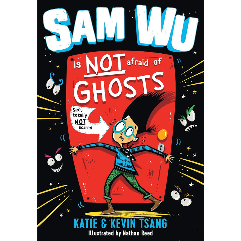 Sam Wu Is Not Afraid Series 5 Books Collection Set By Kevin Tsang, Katie Tsang (Ghosts, Sharks, Dark, Spiders, Zombies) - The Book Bundle