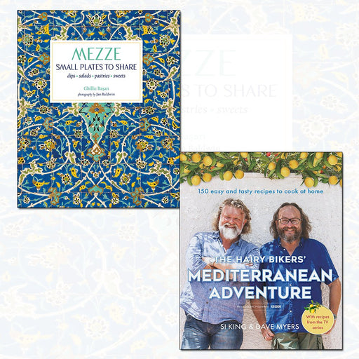 hairy bikers' mediterranean adventure and mezze 2 books collection set -(small plates to share,150 easy and tasty recipes to cook at home) - The Book Bundle