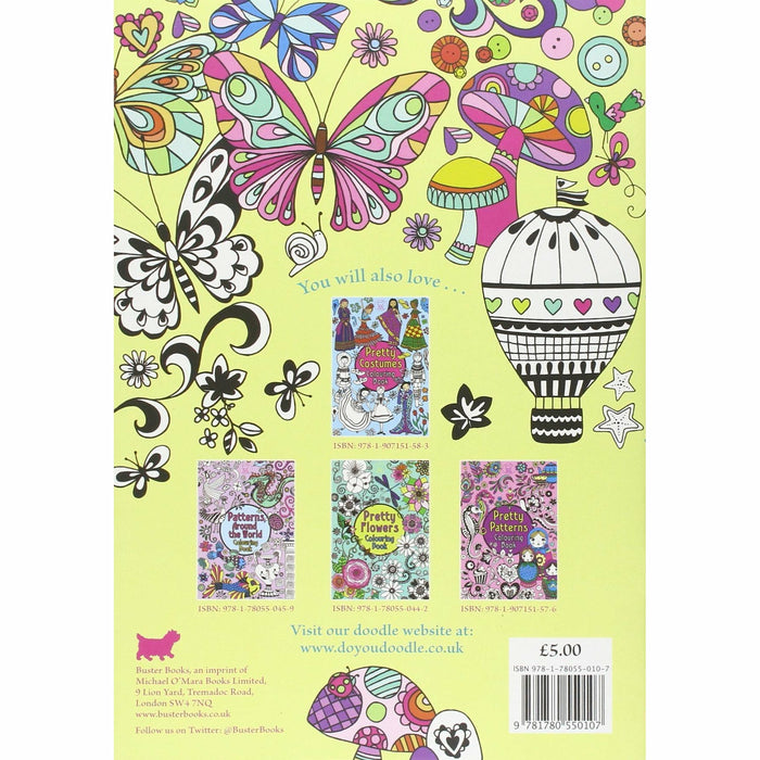 Perfect Patterns Colouring Book (Pretty Patterns) - The Book Bundle