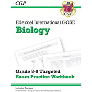 Cgp igcse 9-1 edexcel international gcse chemistry, biology, physics, 3 books collection set - grade 8-9 targeted exam practice workbook - The Book Bundle