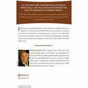 Wheat Belly Journal by Dr. William Davis, spiral-bound diet journal focusing on gluten-free eating and healthy lifestyle.