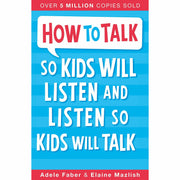 Set of five paperback books by Adele Faber and Elaine Mazlish on effective communication with children, published by Piccadilly Press.