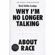 Set of three paperback non-fiction books by Ijeoma Oluo, Reni Eddo-Lodge, and Akala on race, class, and social issues.