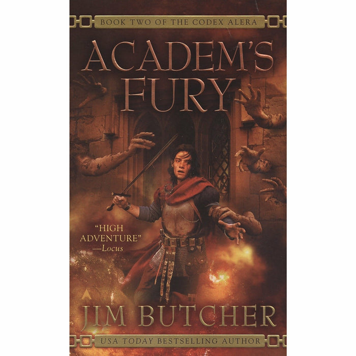 Codex Alera Book Series 6 Books Collection Set by Jim Butcher (Furies Of Calderon, Academ's Fury, Cursor's Fury, Captain's Fury, Princeps' Fury ) - The Book Bundle