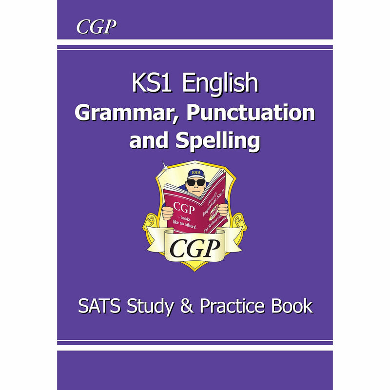 CGP New KS1 Study & Practice Book Collection 3 Books Bundle - The Book Bundle