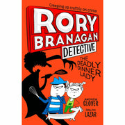 Four paperback Rory Branagan Detective Series books by Andrew Clover, fiction collection in a HarperCollinsChildren'sBooks set.