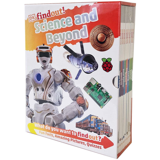 DKfindout!: Science and Beyond Collection 8 Books Box Set - The Book Bundle