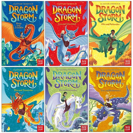 Dragon Storm Series Collection 6 Books Set By Alastair Chisholm - The Book Bundle