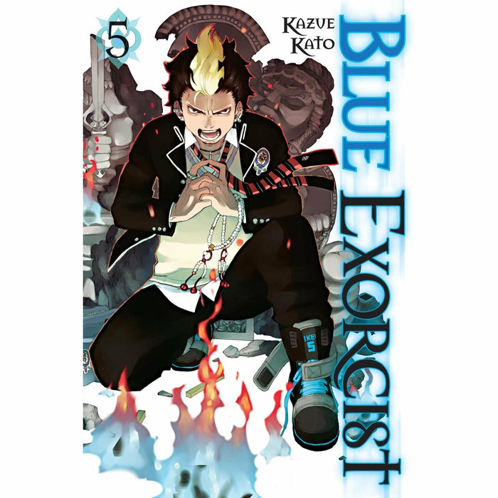 Blue Exorcist Volume 1-5 Collection 5 Books Set (Series 1) by Kazue Kato - The Book Bundle