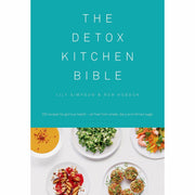Two books from Kara Rosen's Detox Kitchen Bible collection on juices to boost, cleanse, and heal, shown with colorful book covers.