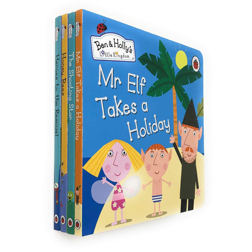 Ben & Holly's Little Kingdom 4 Books Collection Set (Mr Elf Takes a Holiday, Honey Bees, Heroes to the Rescue!, The Shooting Star ) - The Book Bundle
