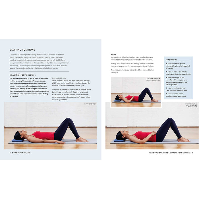 Shape Up With Pilates by Lynne Robinson The Book Bundle