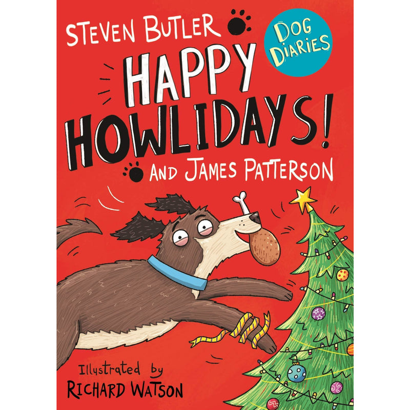 Dog Diaries 3 Books Collection Set (Curse of the Mystery Mutt,Happy Howlidays..) - The Book Bundle