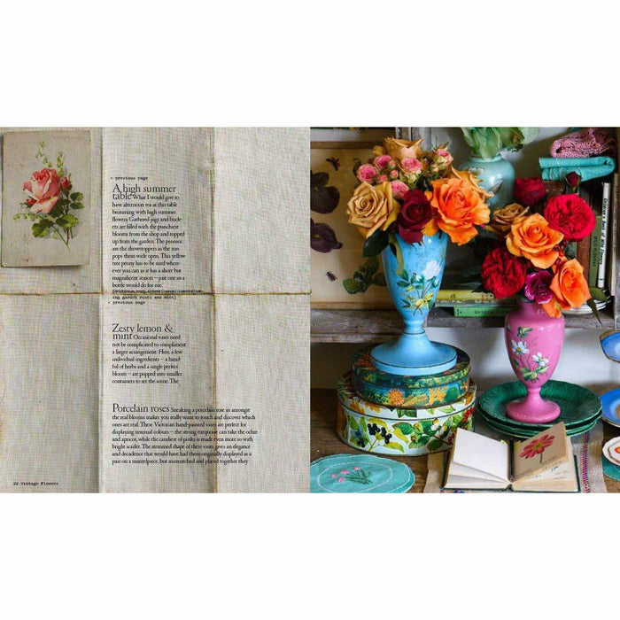 Vintage Flowers: Choosing, Arranging, Displaying - The Book Bundle