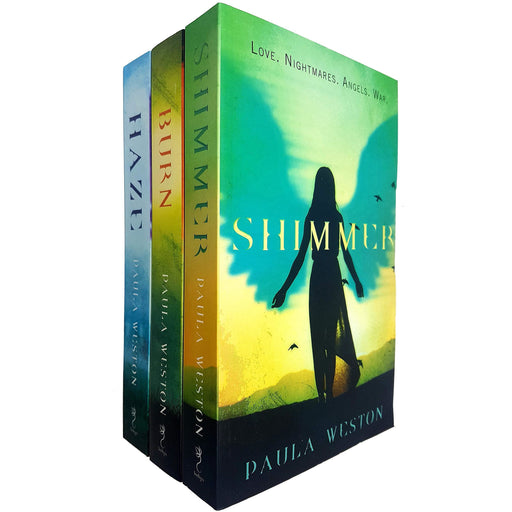 Rephaim Series 3 Books Collection Set By Paula Weston (Shimmer, Burn, Haze) - The Book Bundle