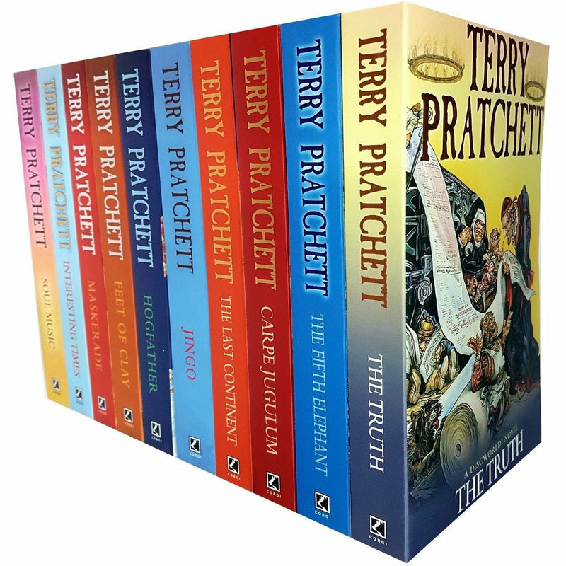 Terry pratchett Discworld novels Series 4 and 5 :10 books collection set - The Book Bundle
