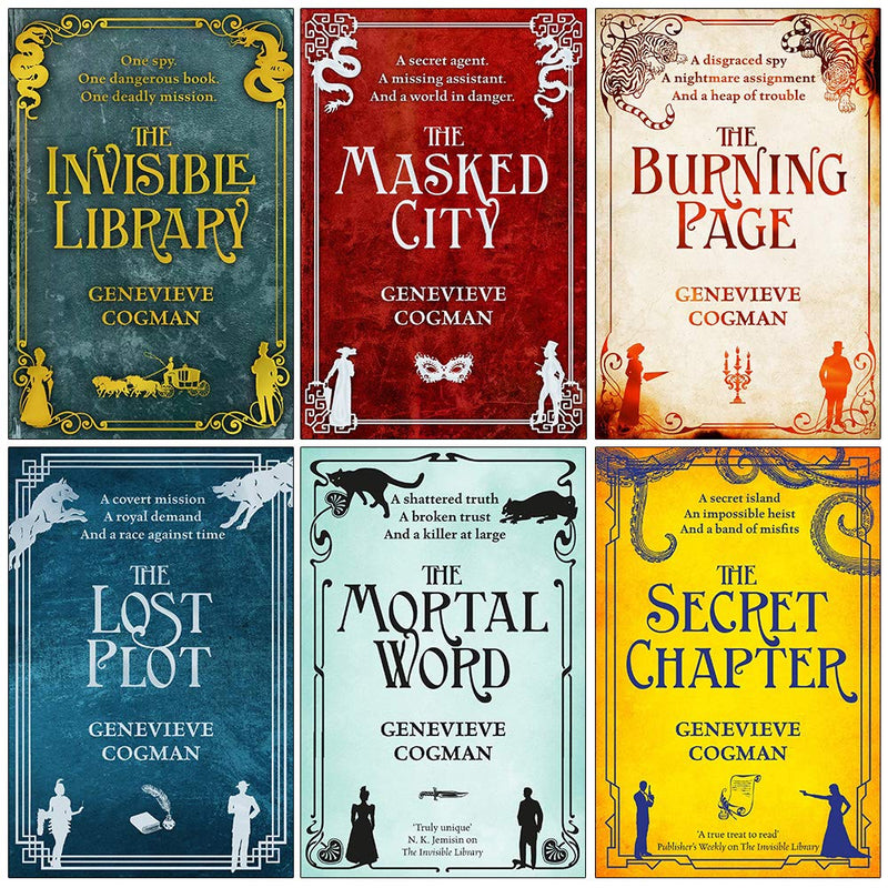 The Invisible Library Series 6 Books Collection Set by Genevieve Cogman - The Book Bundle