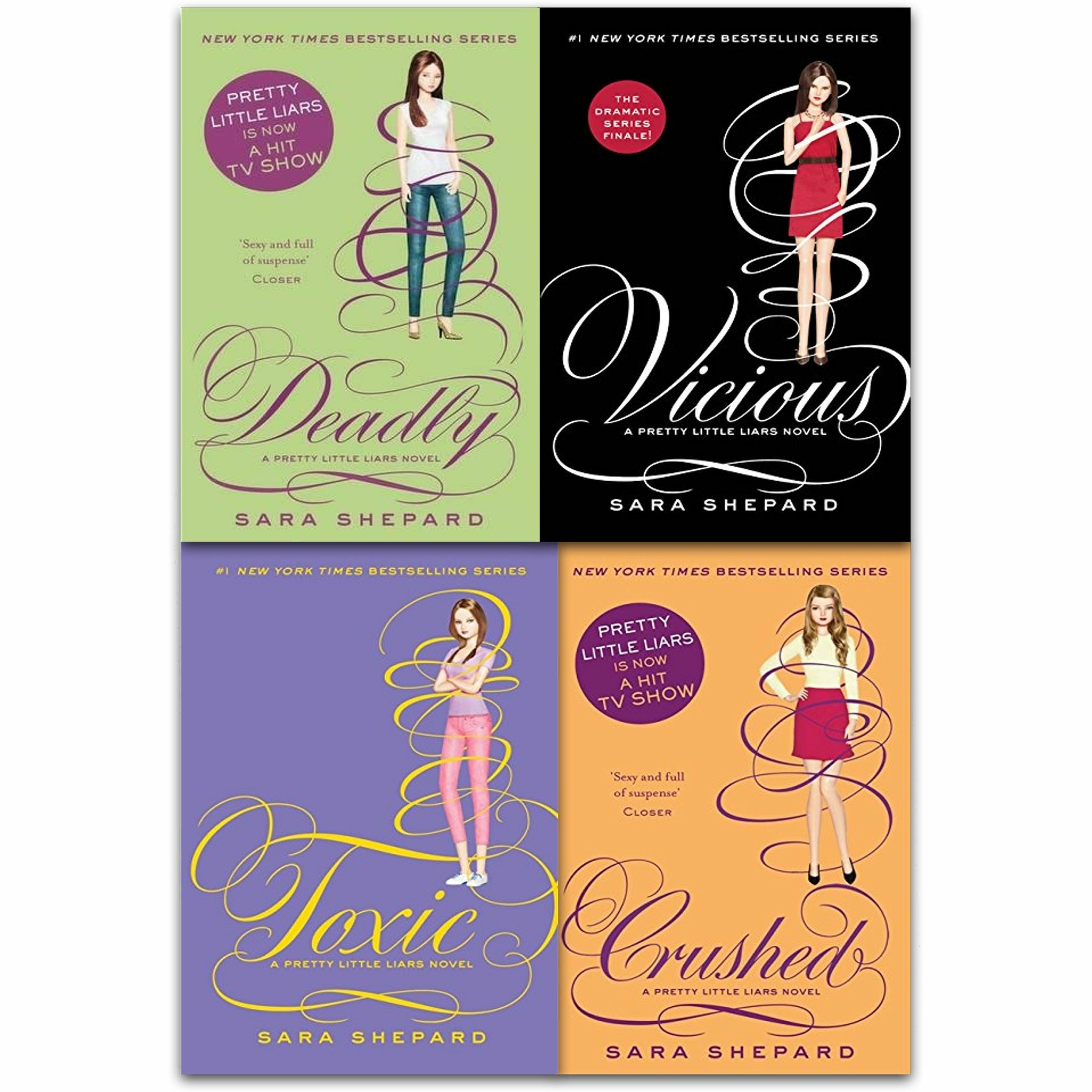 Pretty Little Liars 4 Book Set Sara Shepard — The Book Bundle