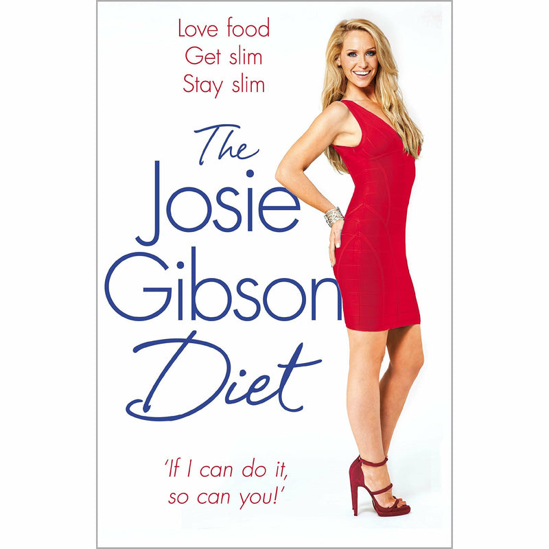 Paperback of The Josie Gibson Diet book by Josie Gibson, featuring a colorful cover with healthy food images.