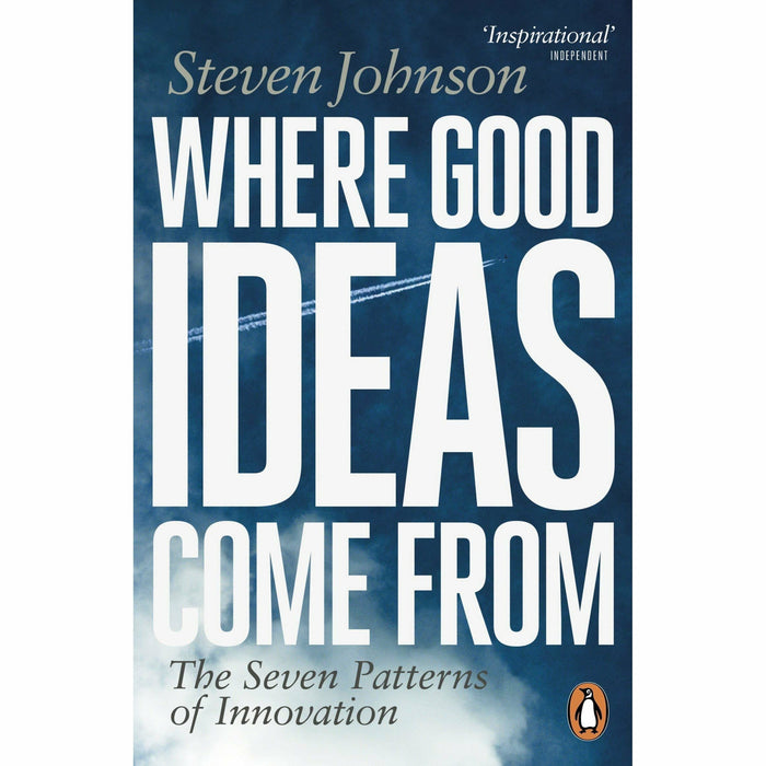 Steven Johnson Collection 2 Books Set (How We Got to Now, Where Good Ideas Come From) - The Book Bundle
