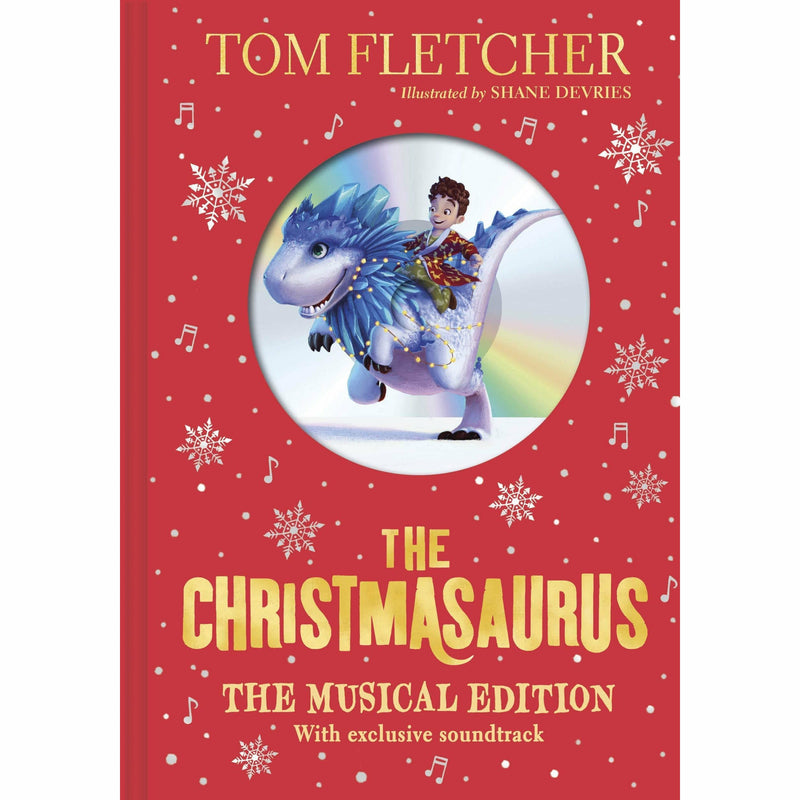 Tom fletcher collection 4 books set (christmasaurus musical edition [hardcover], creakers, christmasaurus, brain freeze) - The Book Bundle