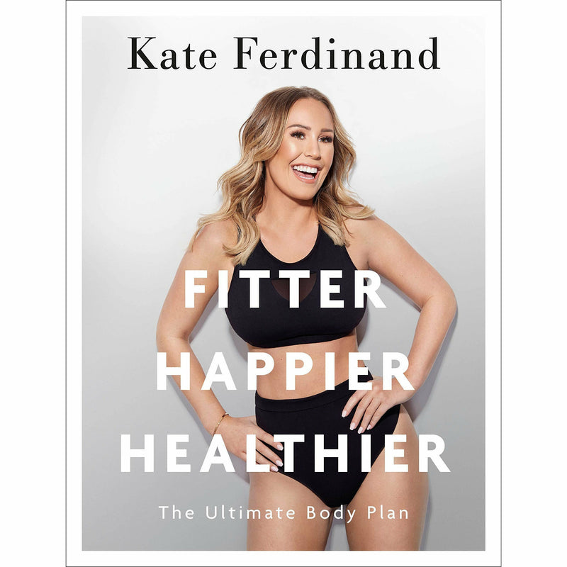 Fitter Happier & Lean in 15 book collection by Kate Ferdinand and Joe Wicks, featuring paperback non-fiction health and wellness guides.