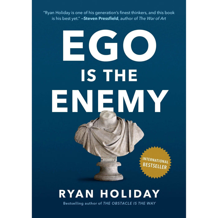 Ego Is The Enemy[Hardcover], Tasty & Healthy F*Ck That'S Delicious and How To Be F*Cking Awesome 3 Books Collection Set - The Book Bundle
