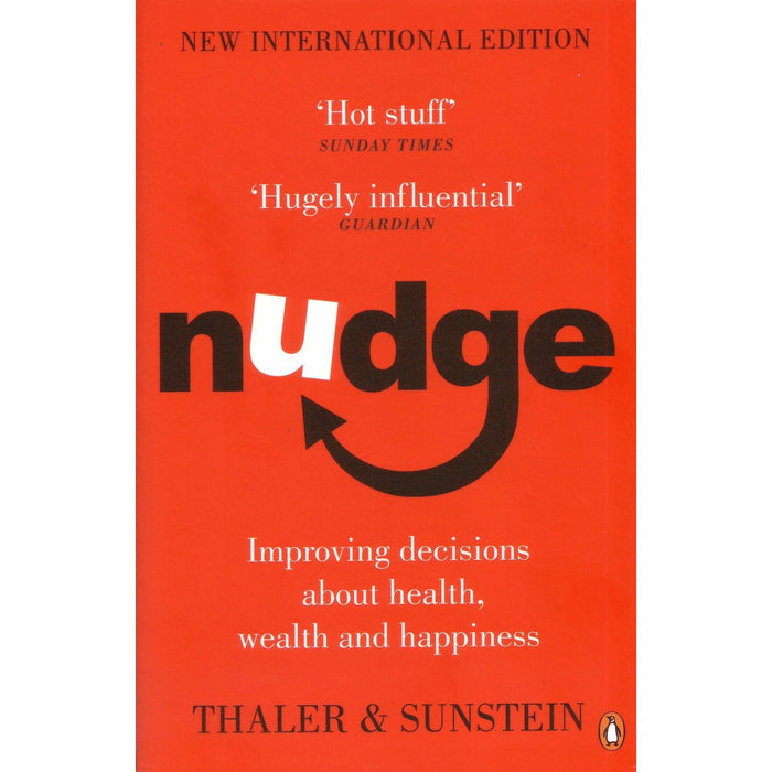 Nudge Improving Decisions About Health Wealth and Happiness, Predictably Irrational, Black Box Thinking 3 Books Collection Set - The Book Bundle