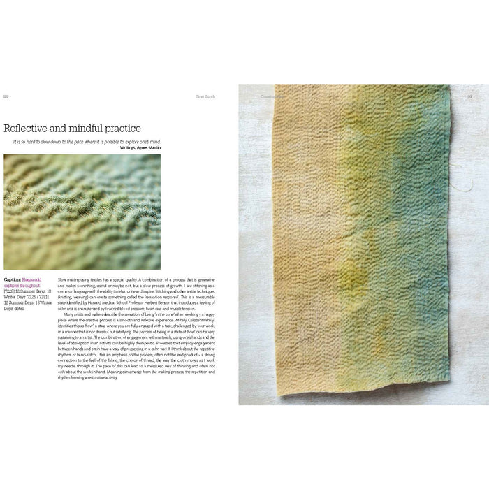 Slow Stitch: Mindful and Contemplative Textile Art - The Book Bundle