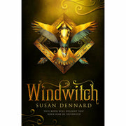Three paperback books from the Witchlands series by Susan Dennard, featuring colorful covers and young adult fantasy themes.