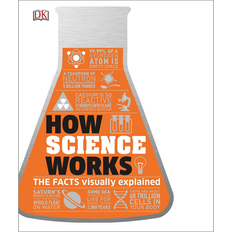 The Science Book, How Science Works 2 Books Collection Set - The Book Bundle