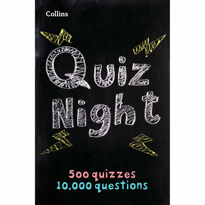 Collins Quiz Night: 10,000 original questions in 500 quizzes (Quiz Books) - The Book Bundle