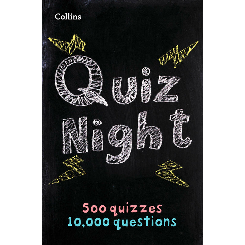 PopMaster, Collins Quiz Night, Quiz Master, Pub Quiz & House of Games 5 Books Set - The Book Bundle