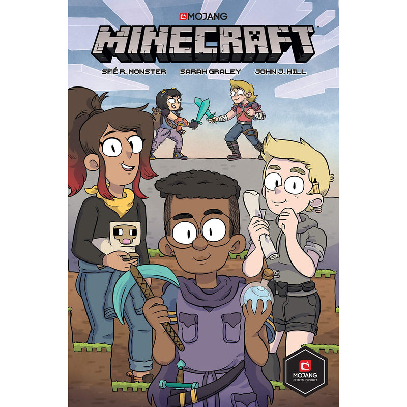 Minecraft Graphic Novel Volume 1-3 Books Collection Set By Sfe R Monster, Sarah Graley - The Book Bundle