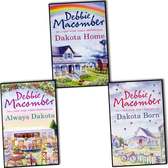 Debbie Macomber The Dakotas 3 Books Collection Pack Set RRP: £23.97 (Dakota Born, ALWAYS DAKOTA, Dakota Home) - The Book Bundle