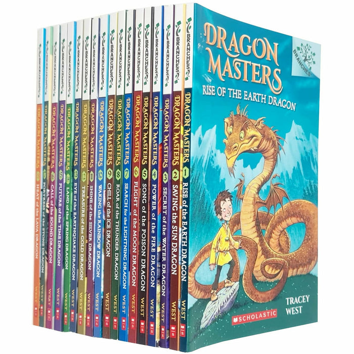 Dragon Masters Series 18 Books Collection Set By Tracey West - The Book Bundle
