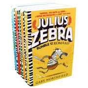 Julius Zebra Series The Toga-Tasic 5 Books Collection Box Set by Gary Northfield (Rumble with the Romans) - The Book Bundle